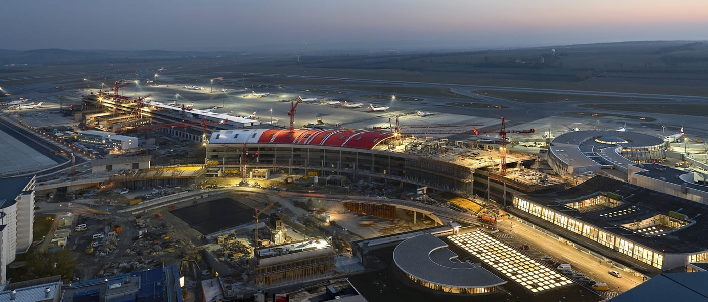 Projektfoto Flughafen Wien Terminal 3
