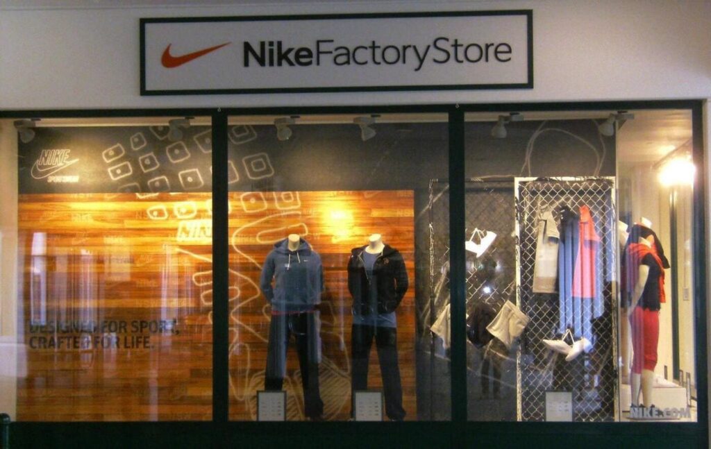 Projektfoto Nike Shop Parndorf