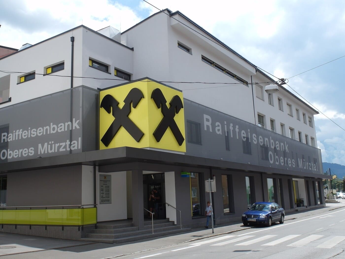 Projektfoto Raiffeisenbank Mürztal